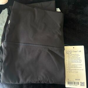 Lululemon - Align HR Pant 28" - Black - Size 12 **BRAND NEW** NWT!!!